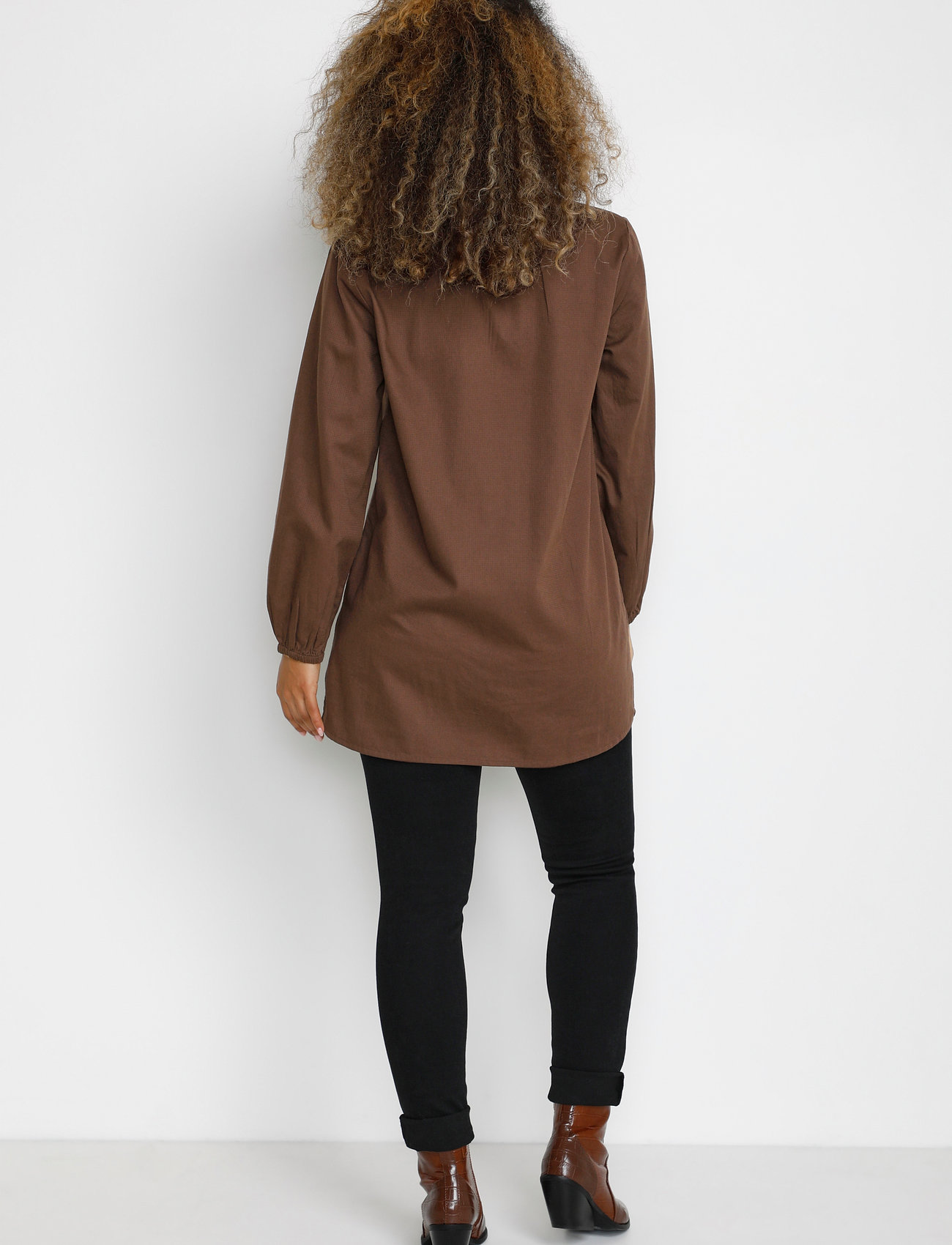 Cream - CRMirna Tunic - chicory coffee - 4