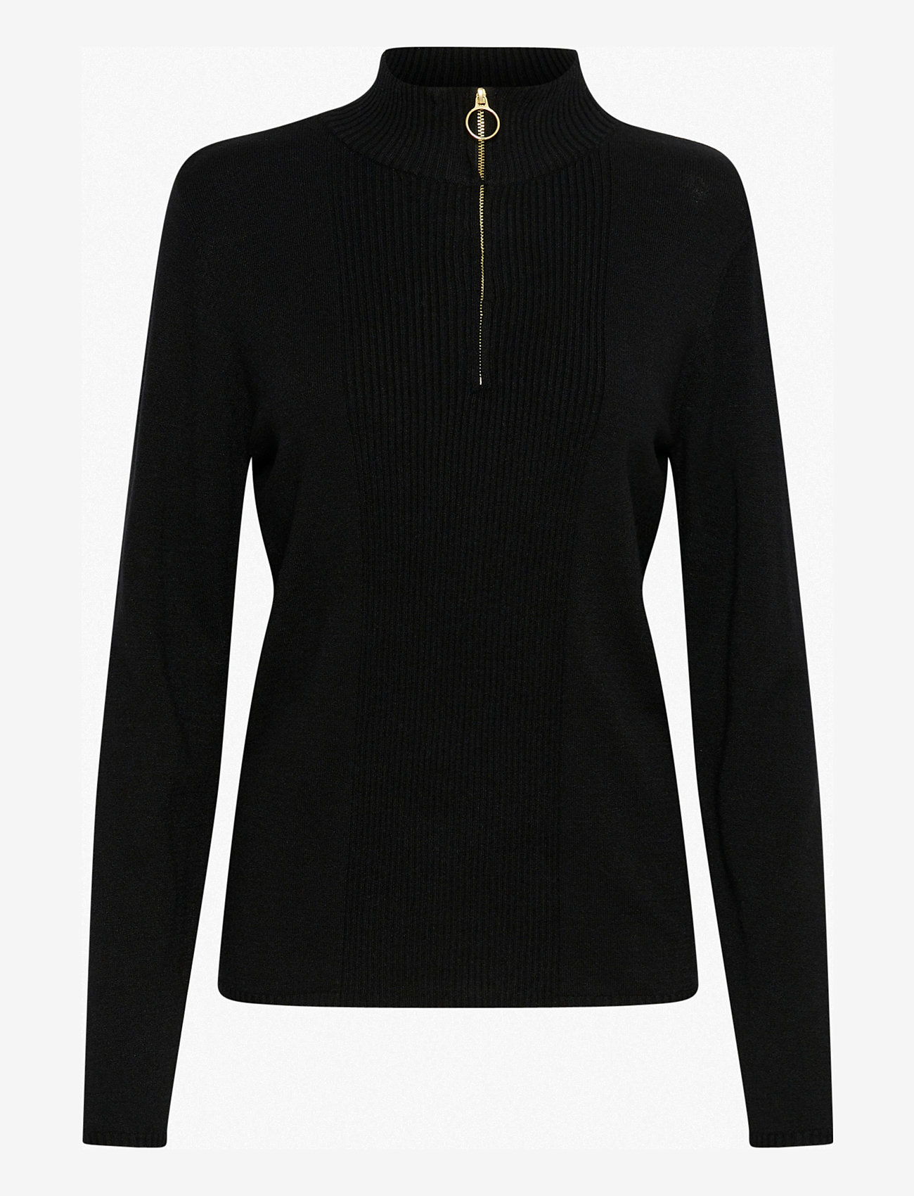 Cream - CRDela High Neck Pullover - pitch black - 0