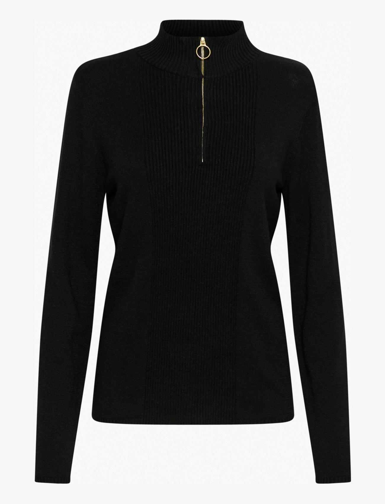 Cream - CRDela High Neck Pullover - pitch black - 0