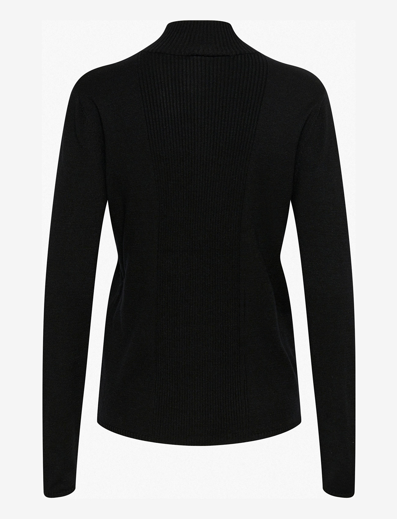 Cream - CRDela High Neck Pullover - pitch black - 1