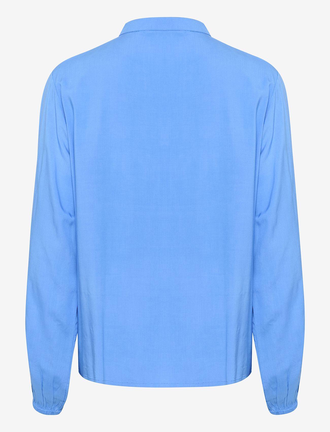 Cream - CRTiah Flounce Blouse - langærmede bluser - marina - 1