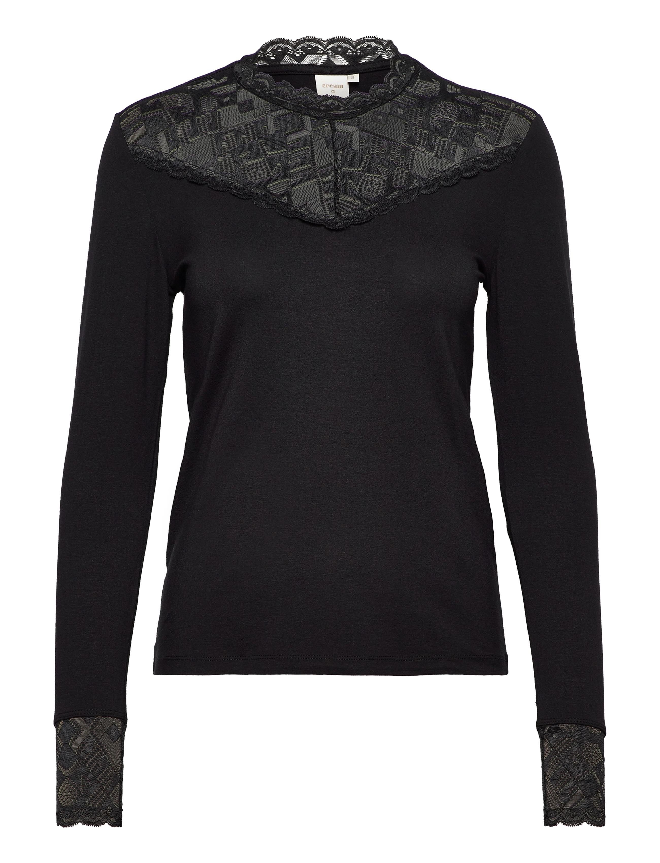 CREAM Crtrulla Jersey Bluse Schwarz - L - Damen