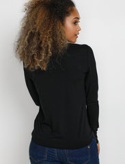 Cream - CRTrulla Jersey Blouse - t-shirts met lange mouwen - pitch black - 4