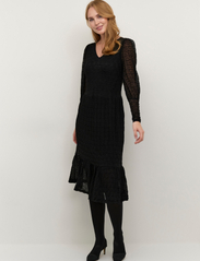 Cream - CRMullo Short Dress - Kim Fit - midi kjoler - pitch black - 3