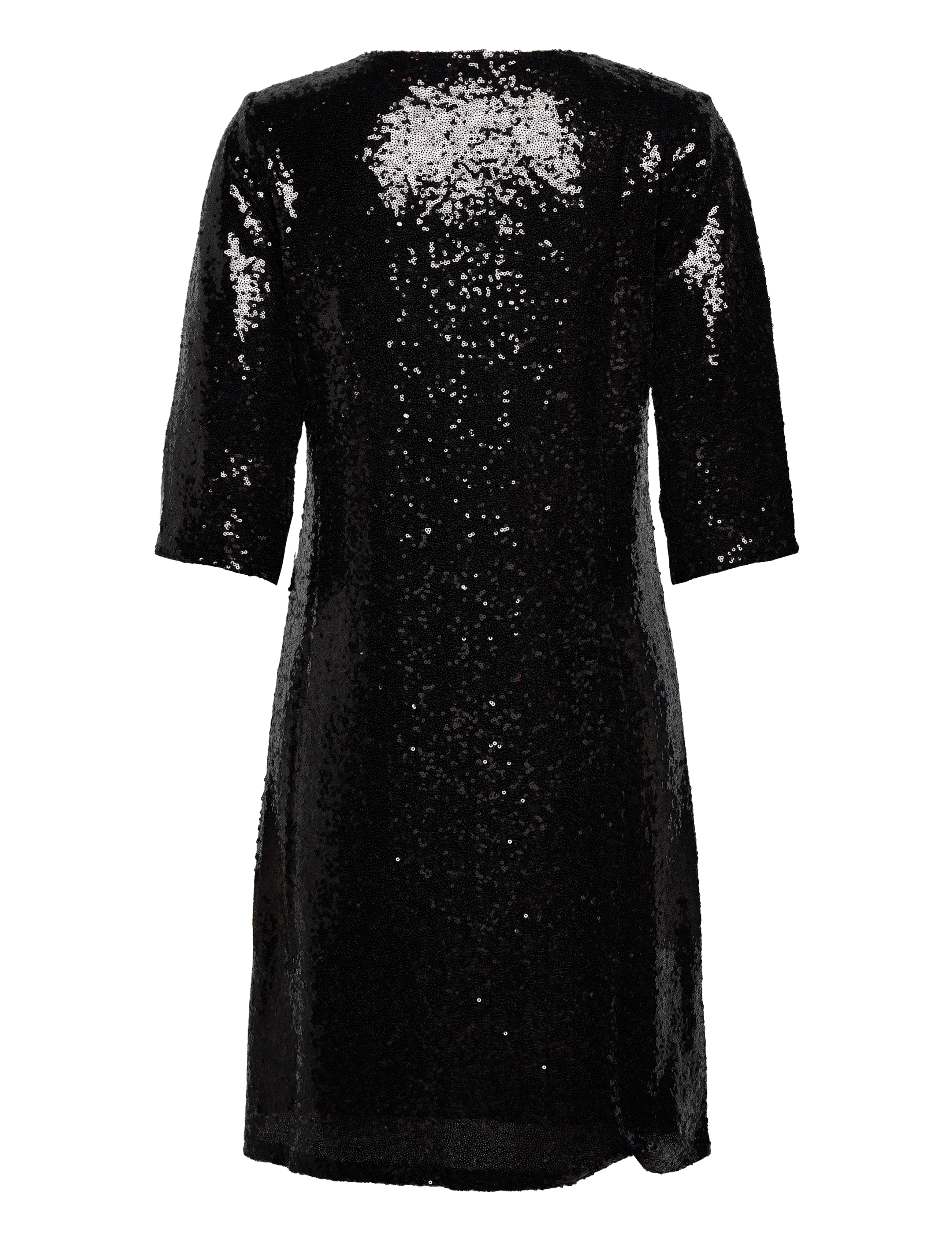 Cream - CRCupid Sequin Dress - Kim Fit - pailletkjoler - pitch black - 2