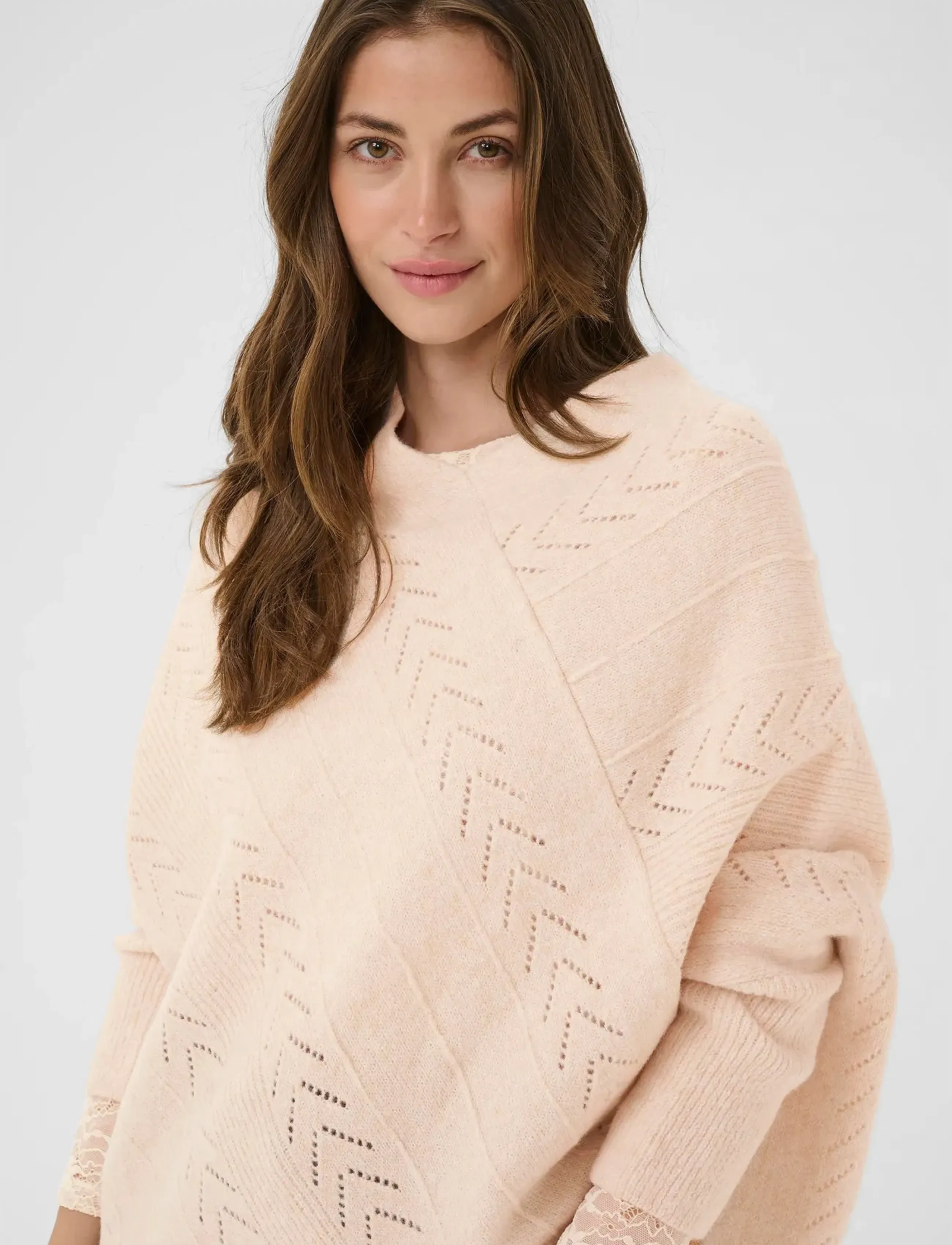 Crholiday Knit Poncho 5