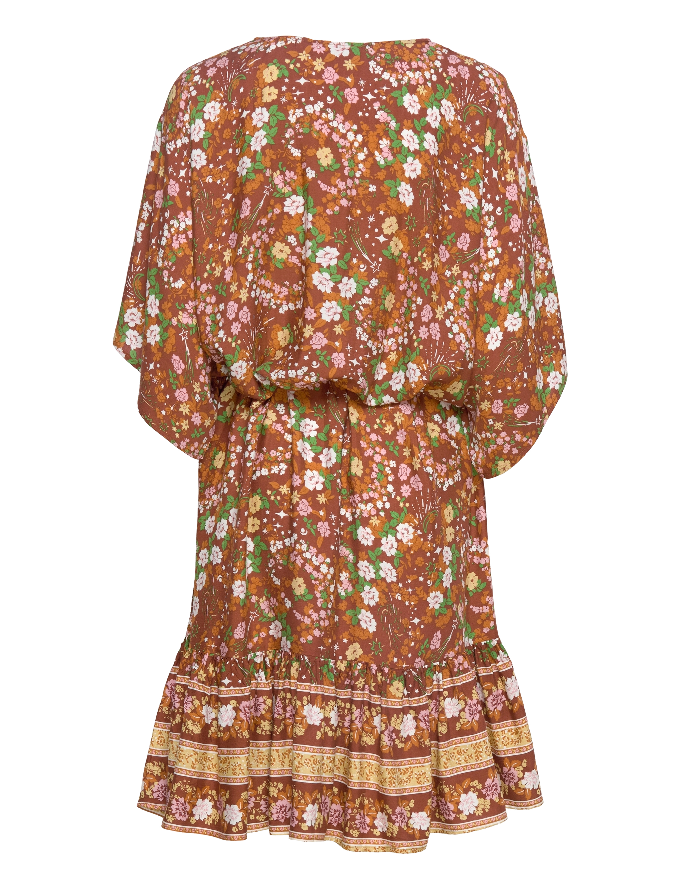 Cream - CRFlukkas Kimono - red flower field - 1