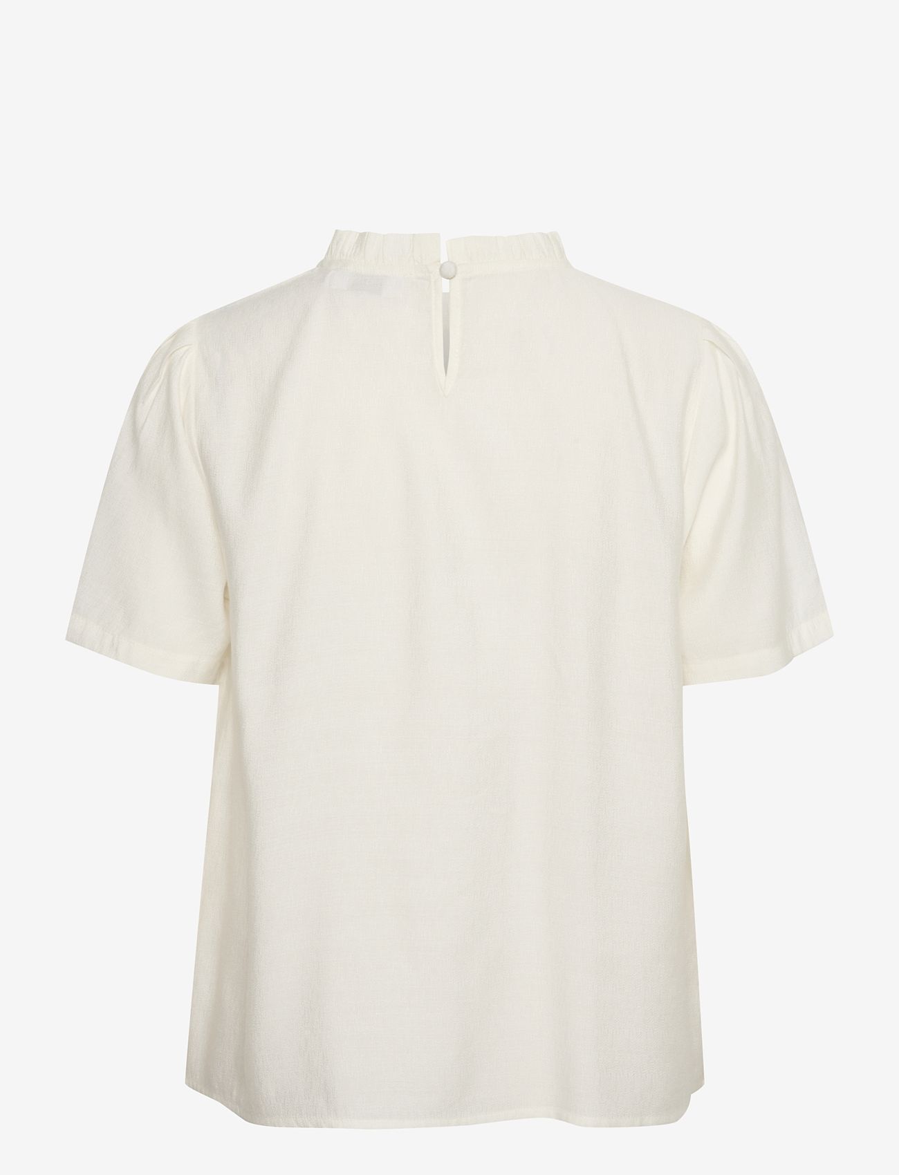 Cream - CRliselin SS Blouse - blouses korte mouwen - eggnog - 1