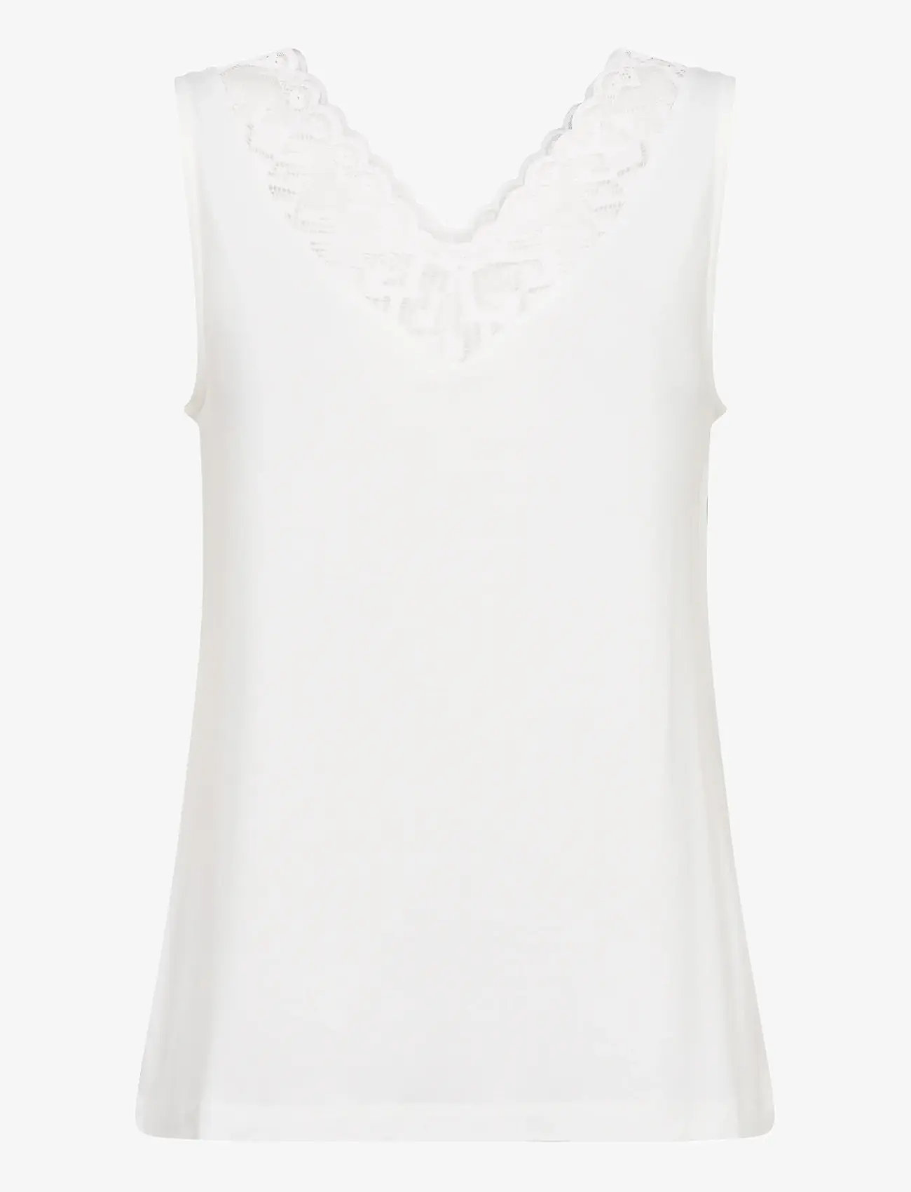 Cream - CRTrulla Top - tanktops - snow white - 1