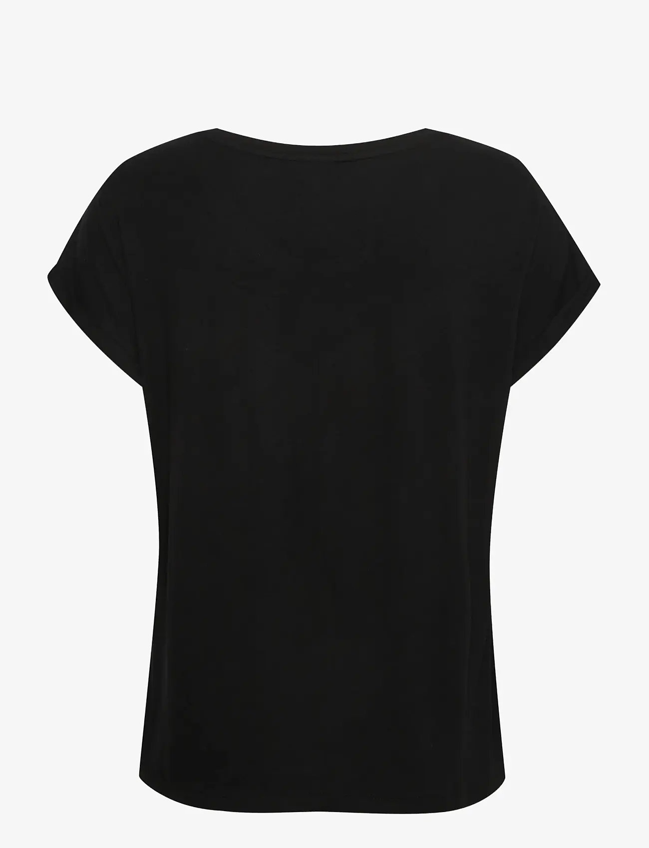 Cream - CRTrulla Jersey T-Shirt - t-shirts - pitch black - 2