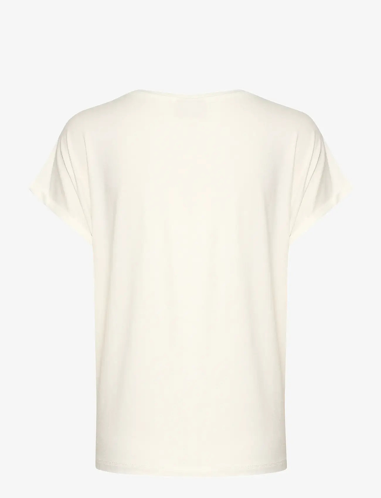 Cream - CRTrulla Jersey T-Shirt - t-shirts - snow white - 2