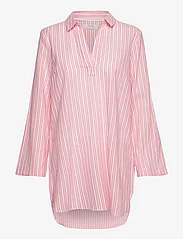 Cream - CRAnja Tunic - long-sleeved shirts - flowering ginger stripe - 0