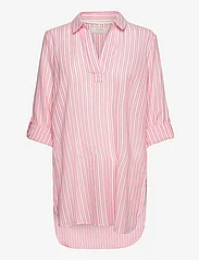 Cream - CRAnja Tunic - long-sleeved shirts - flowering ginger stripe - 2