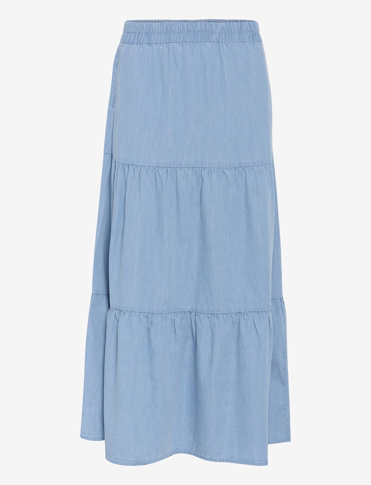 Cream - CRViola Skirt - jeanskjolar - blue denim - 1