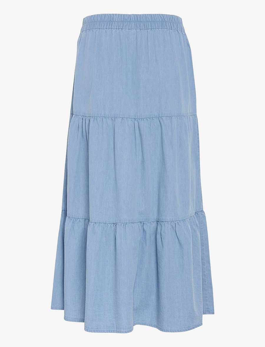 Cream - CRViola Skirt - jeansröcke - blue denim - 2
