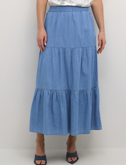 Cream - CRViola Skirt - farkkuhameet - blue denim - 2