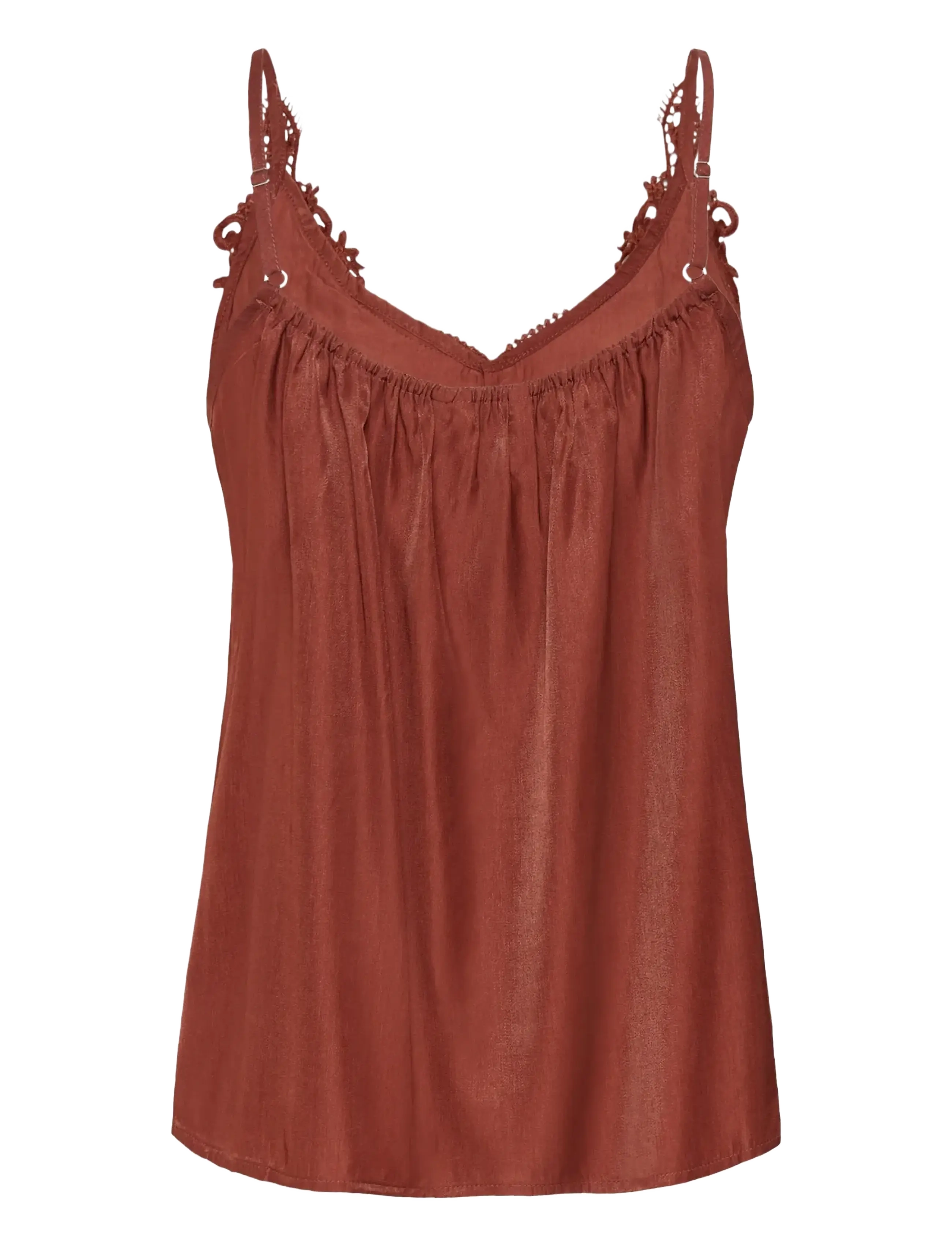 Cream - CRAnna Top - sleeveless blouses - brandy snifter - 2