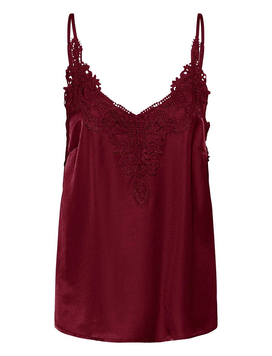 Cream - CRAnna Top - Ärmellose blusen - cabernet - 0