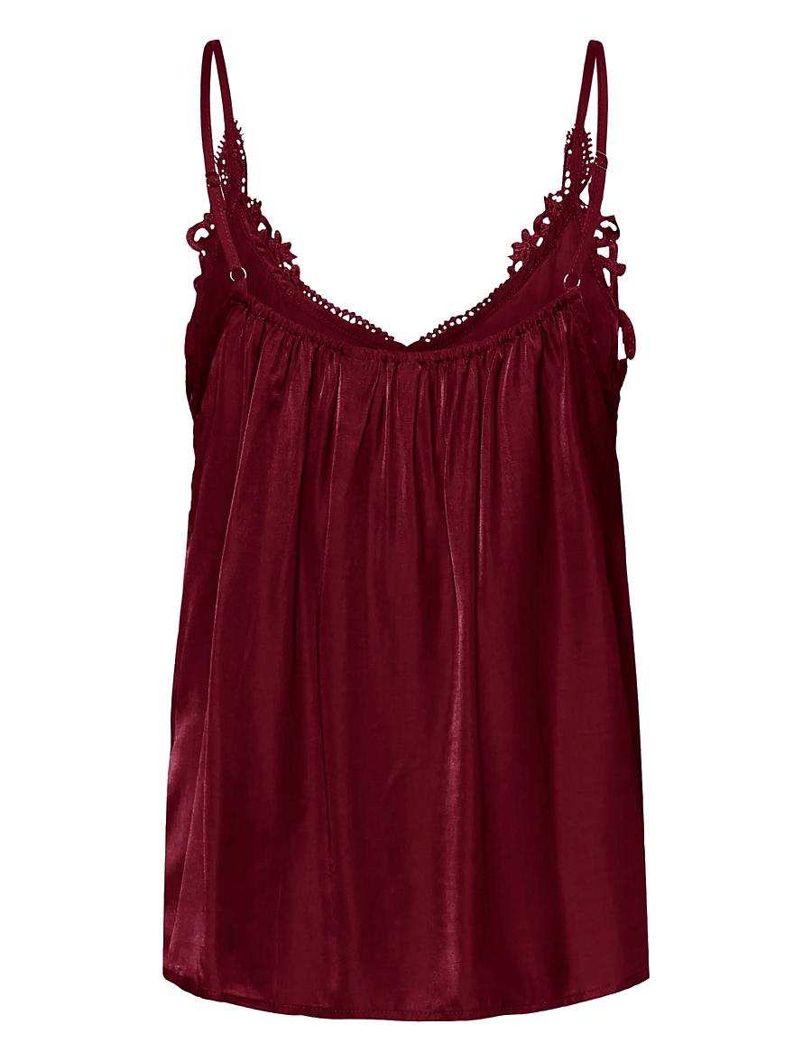 Cream - CRAnna Top - Ärmellose blusen - cabernet - 1