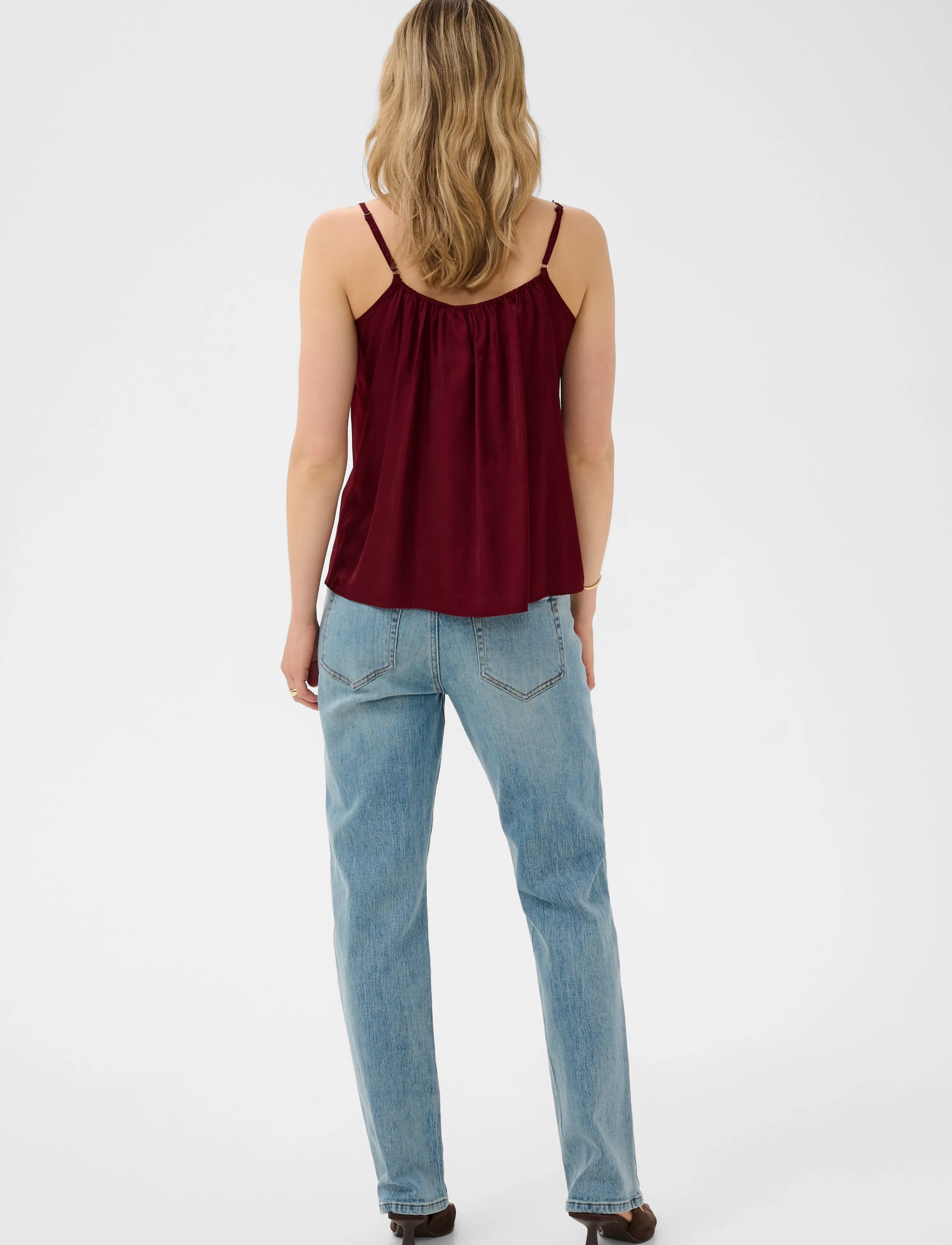Cream - CRAnna Top - Ärmellose blusen - cabernet - 4