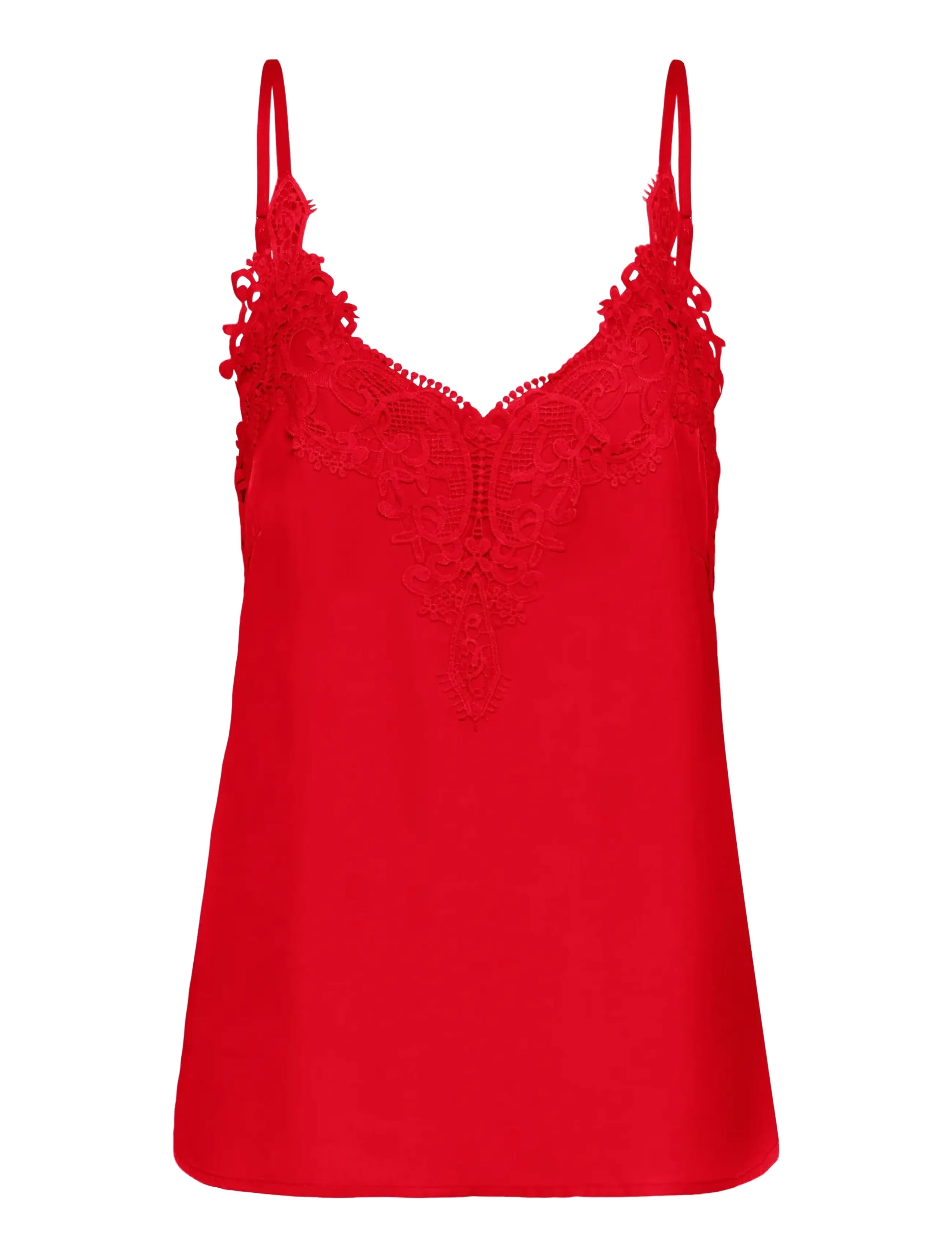 Cream CRAnna Top - Visa allt - HIGH RISK RED / red