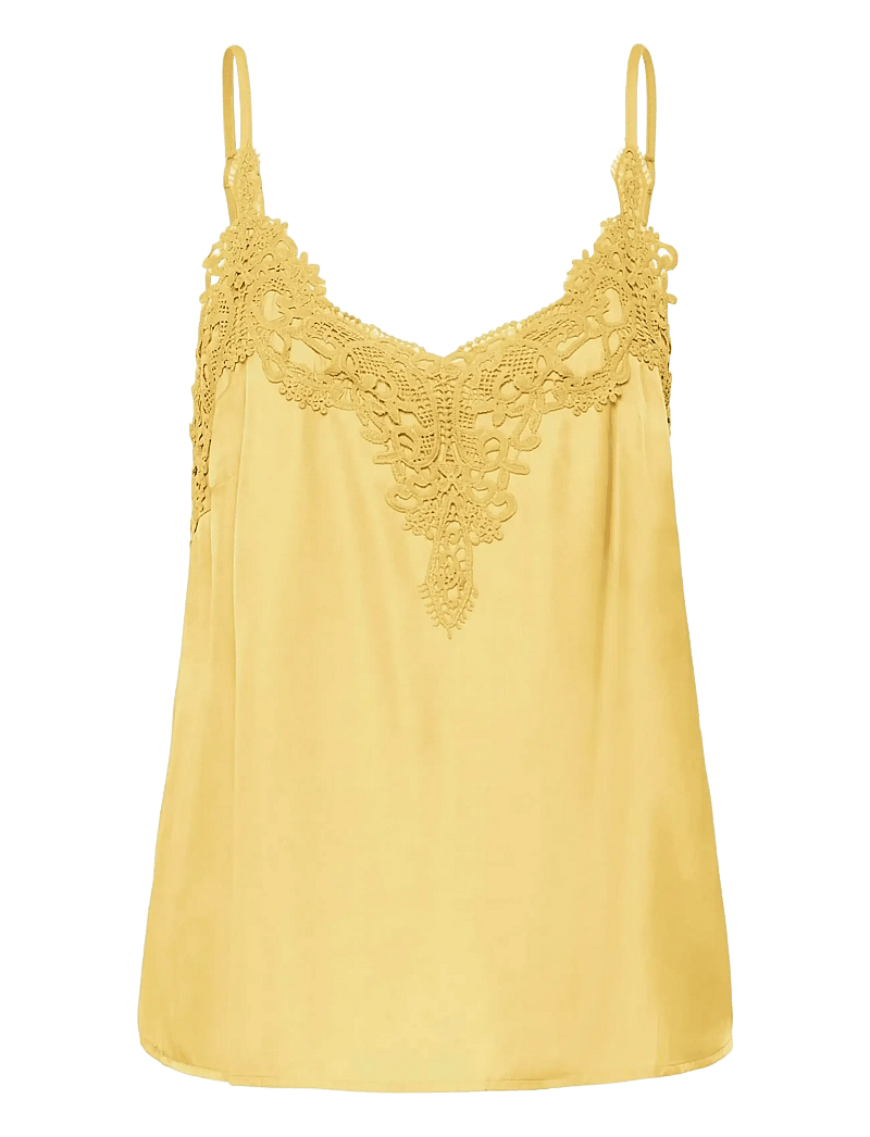 Cream - CRAnna Top - Ärmellose blusen - lemon meringue - 1