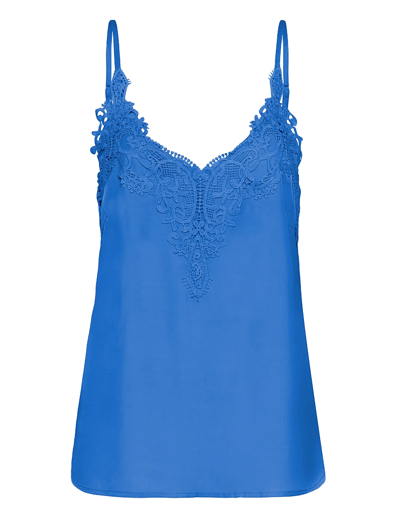 Cream - CRAnna Top - sleeveless blouses - palace blue - 1