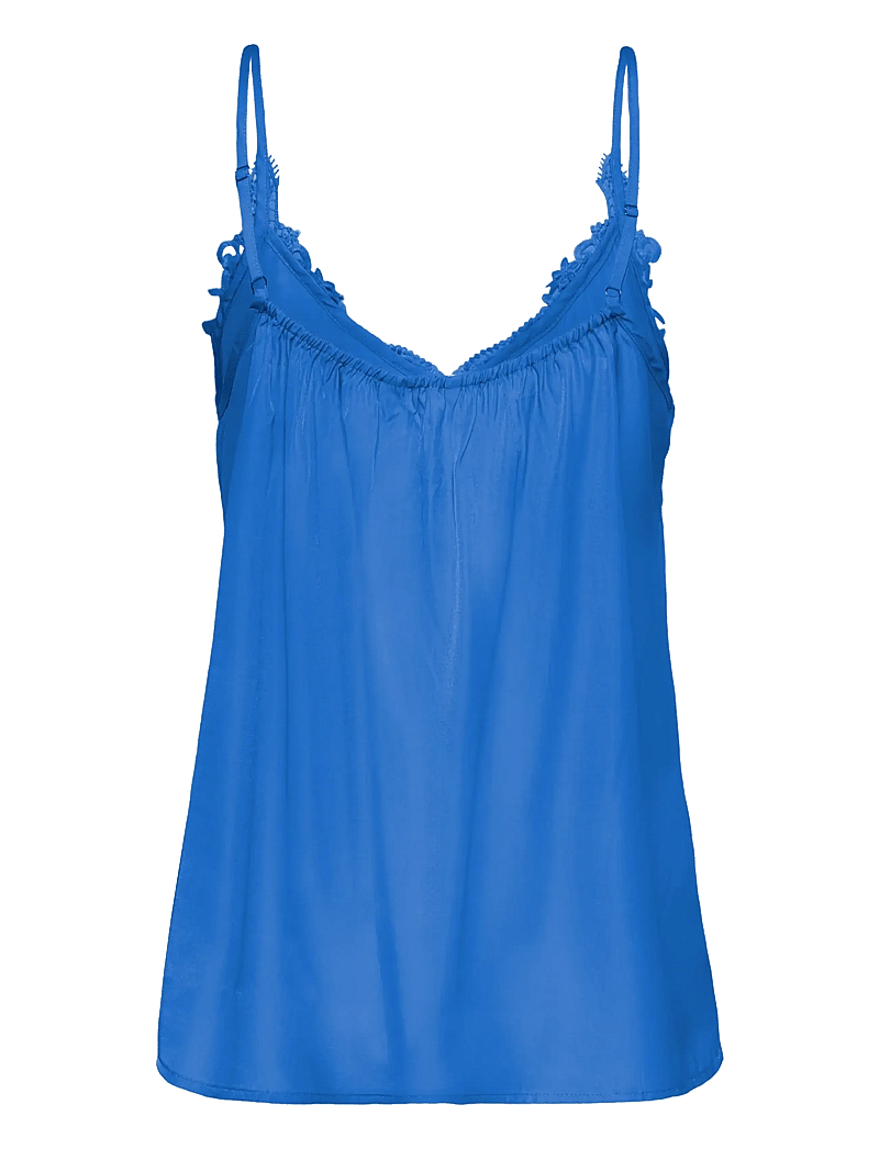 Cream - CRAnna Top - sleeveless blouses - palace blue - 2