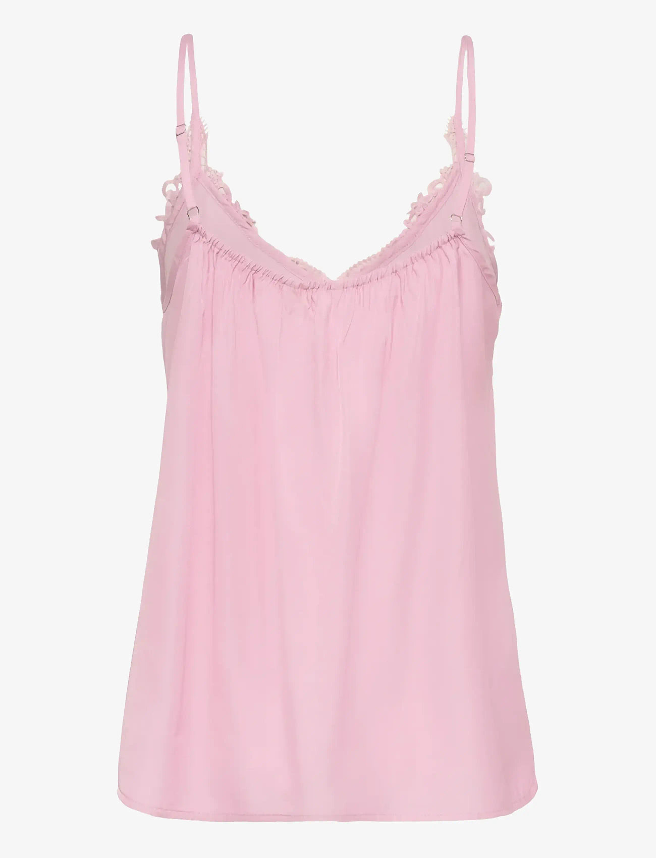 Cream - CRAnna Top - sleeveless blouses - pink nectar - 2
