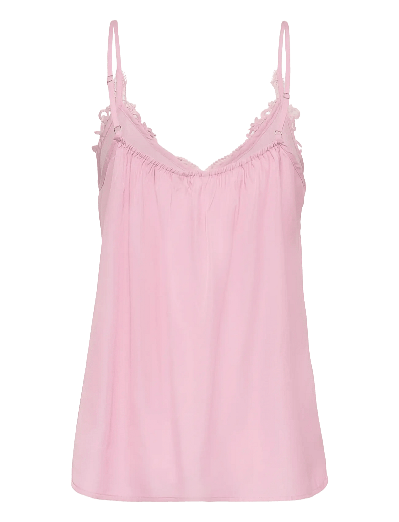 Cream - CRAnna Top - sleeveless blouses - pink nectar - 2