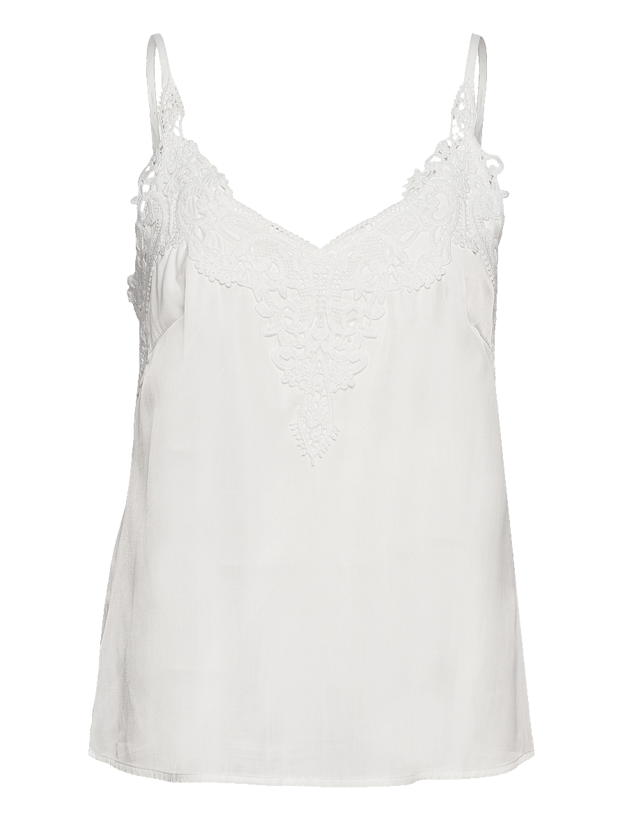 Cream - CRAnna Top - Ärmellose blusen - snow white - 1