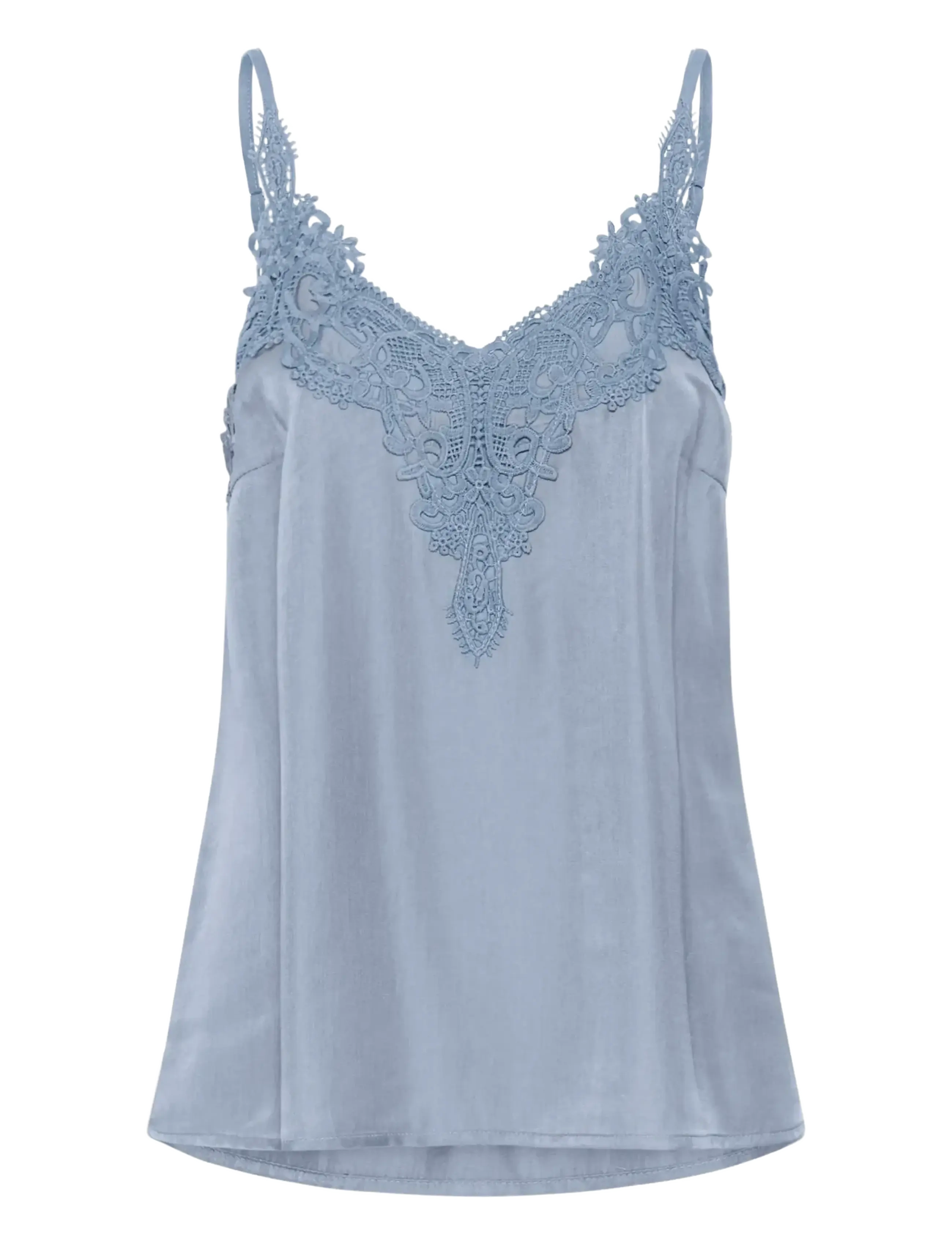 Cream CRAnna Top - Nyheder - STONEWASH / blue