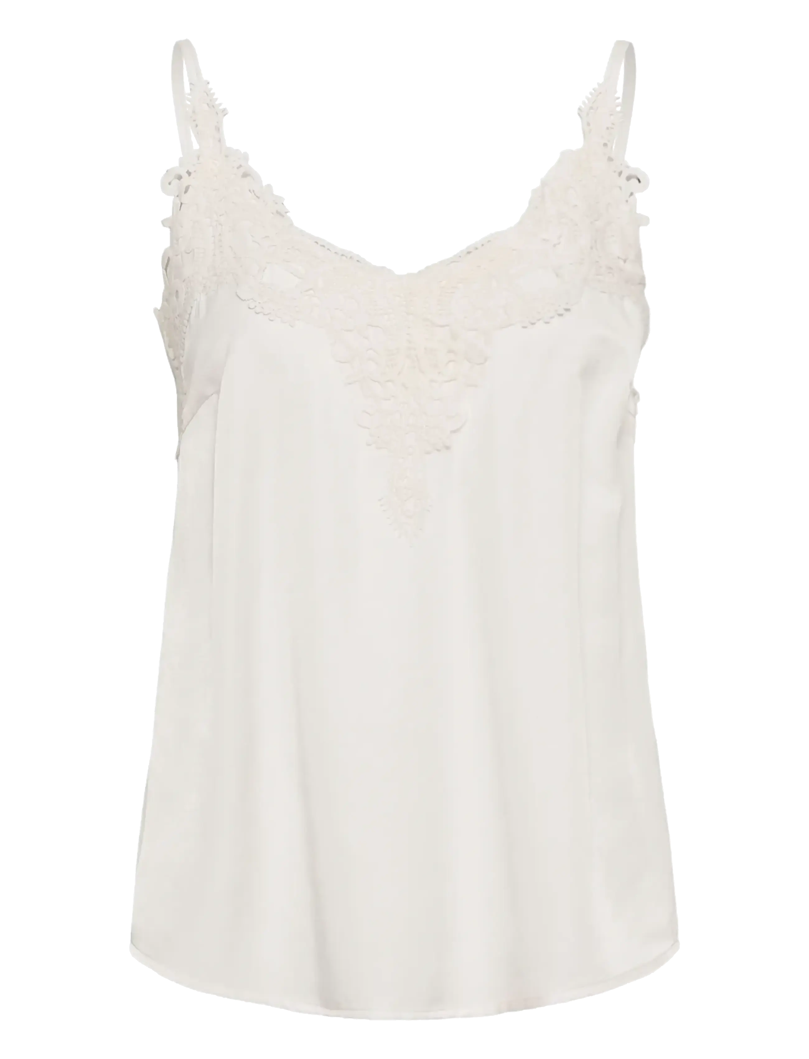 Cream CRANNA TOP - T-Shirts & Tops - WHISPER WHITE / cream