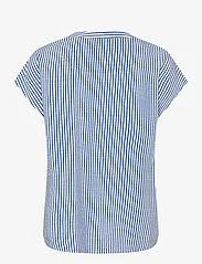 Cream - CRTiah Blouse cap sleeve - short-sleeved blouses - blue milkboy - 2