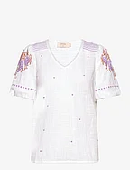 CRMaya blouse - SNOW WHITE