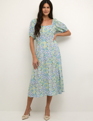 Cream - CRRegitze Long Dress- Zally fit - midi dresses - antique tile - 3