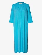 CRVenta Caftan Dress - RIVER BLUE