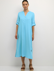 Cream - CRVenta Caftan Dress - t-kreklu kleitas - river blue - 5