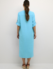 Cream - CRVenta Caftan Dress - t-kreklu kleitas - river blue - 7