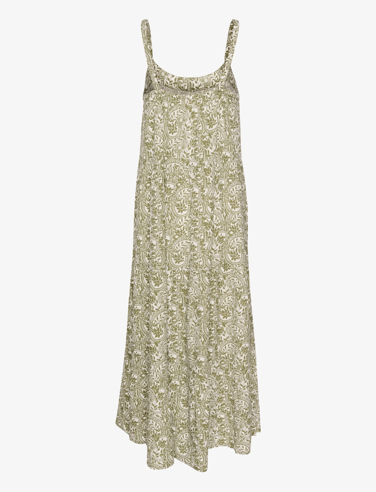 Cream - CRTiah Maxi Strap Dress - graphic flower print - 1