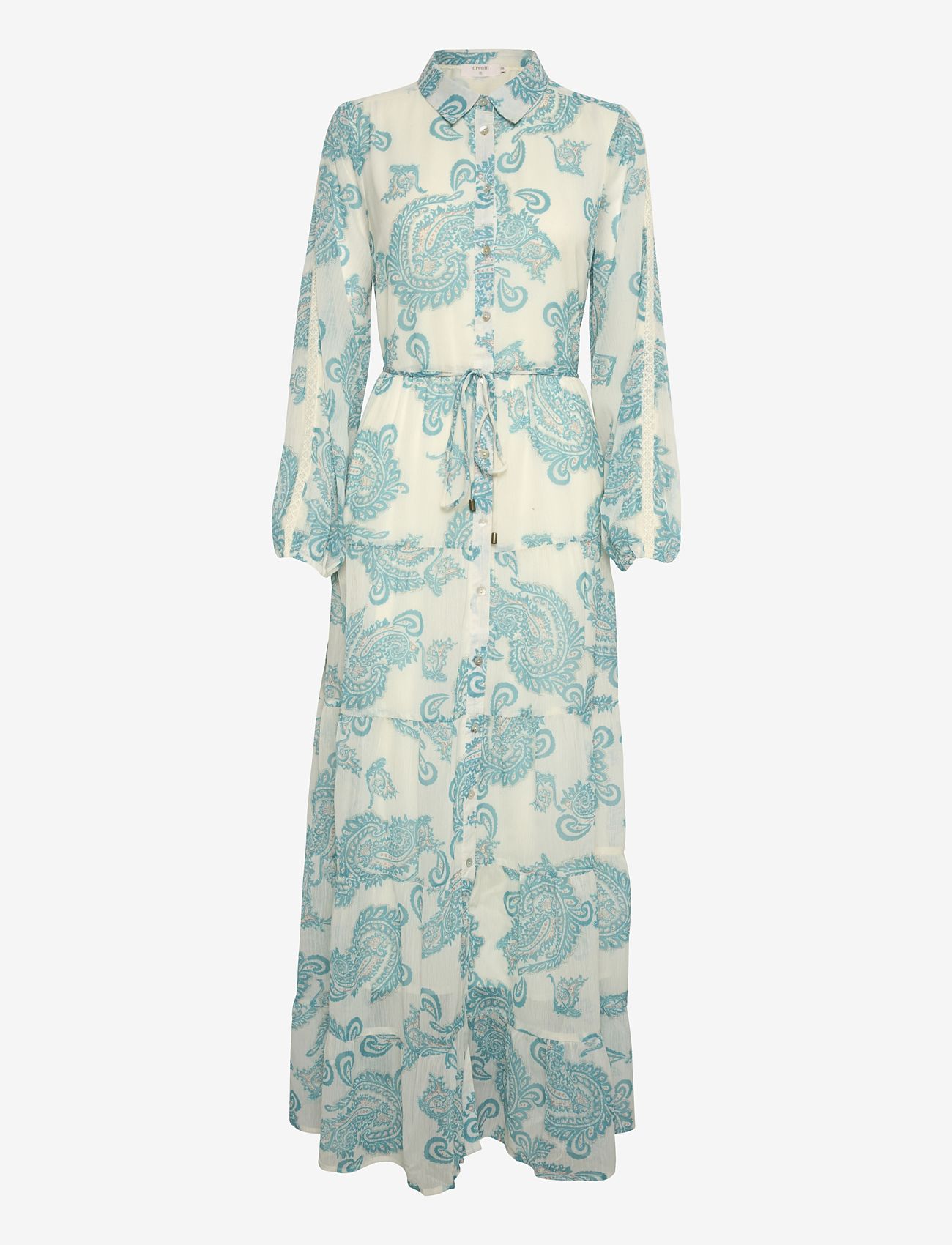 Cream - CRSamira Dress - Kim Fit - särkkleidid - columbia paisley - 1