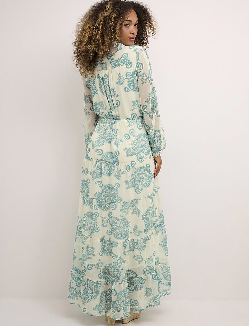 Cream - CRSamira Dress - Kim Fit - särkkleidid - columbia paisley - 3