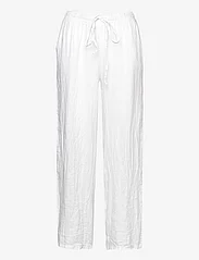 Cream - CRBellis Linen Pant - linen trousers - snow white - 0
