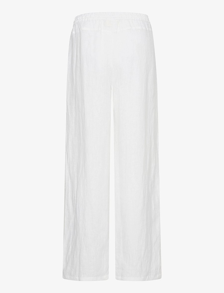 Cream - CRBellis Linen Pant - snow white - 2