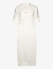 Cream - CRBellis Caftan Dress - Mollie Fit - summer dresses - snow white - 2