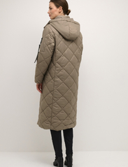 Cream - CRGaiagro Long Jacket - winterjacken - brown lentil - 4