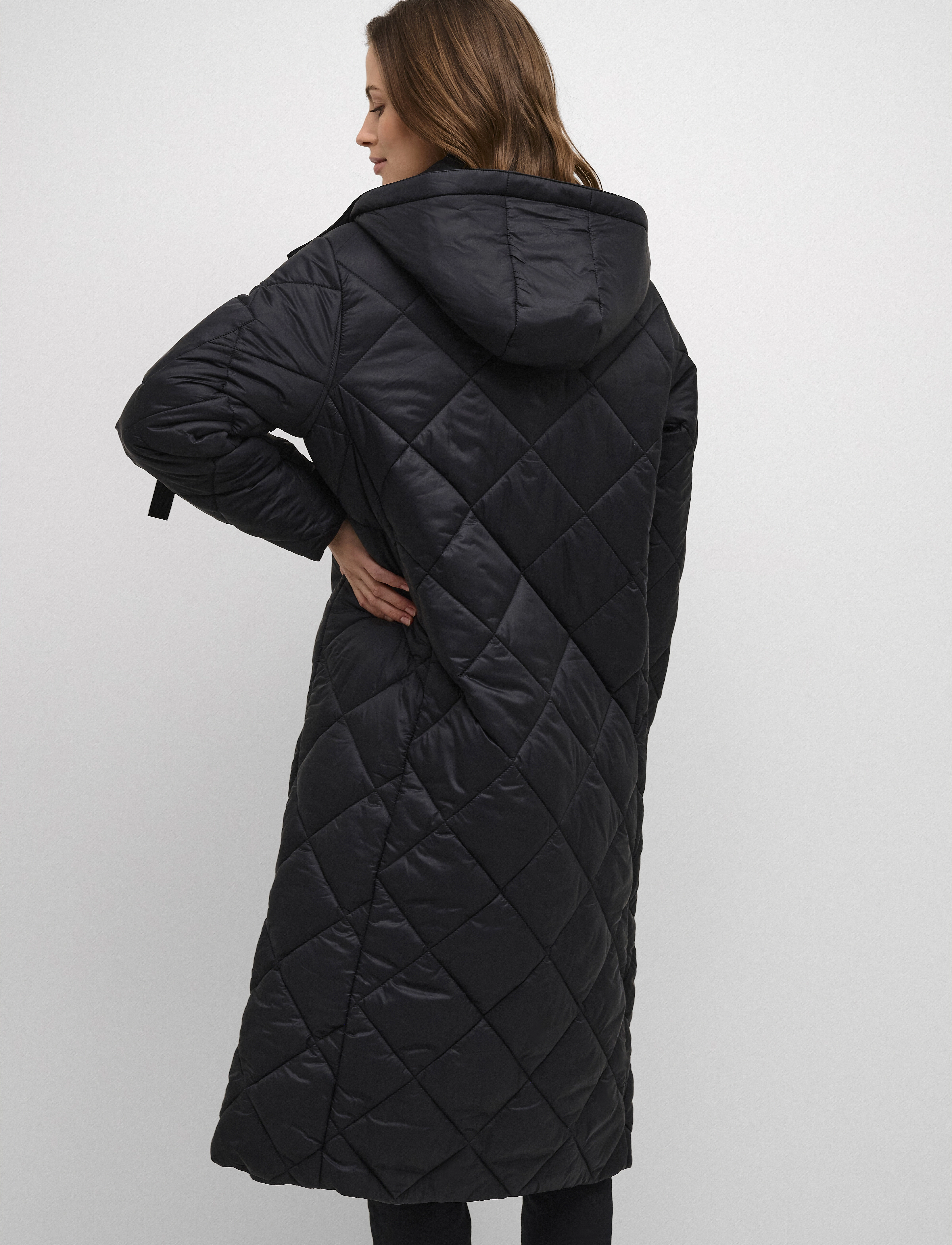 Cream - CRGaiagro Long Jacket - pitch black - 4