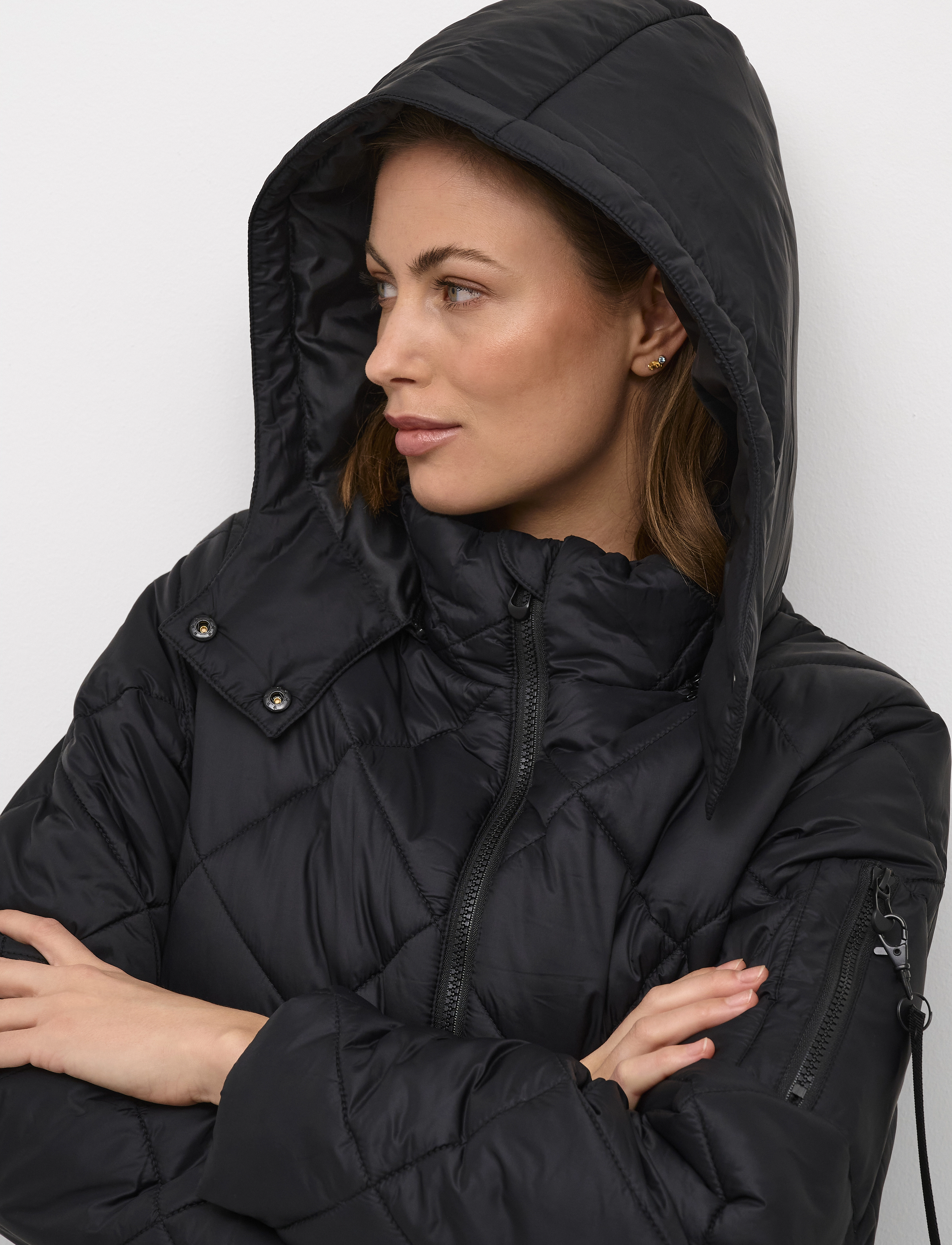 Cream - CRGaiagro Long Jacket - pitch black - 5