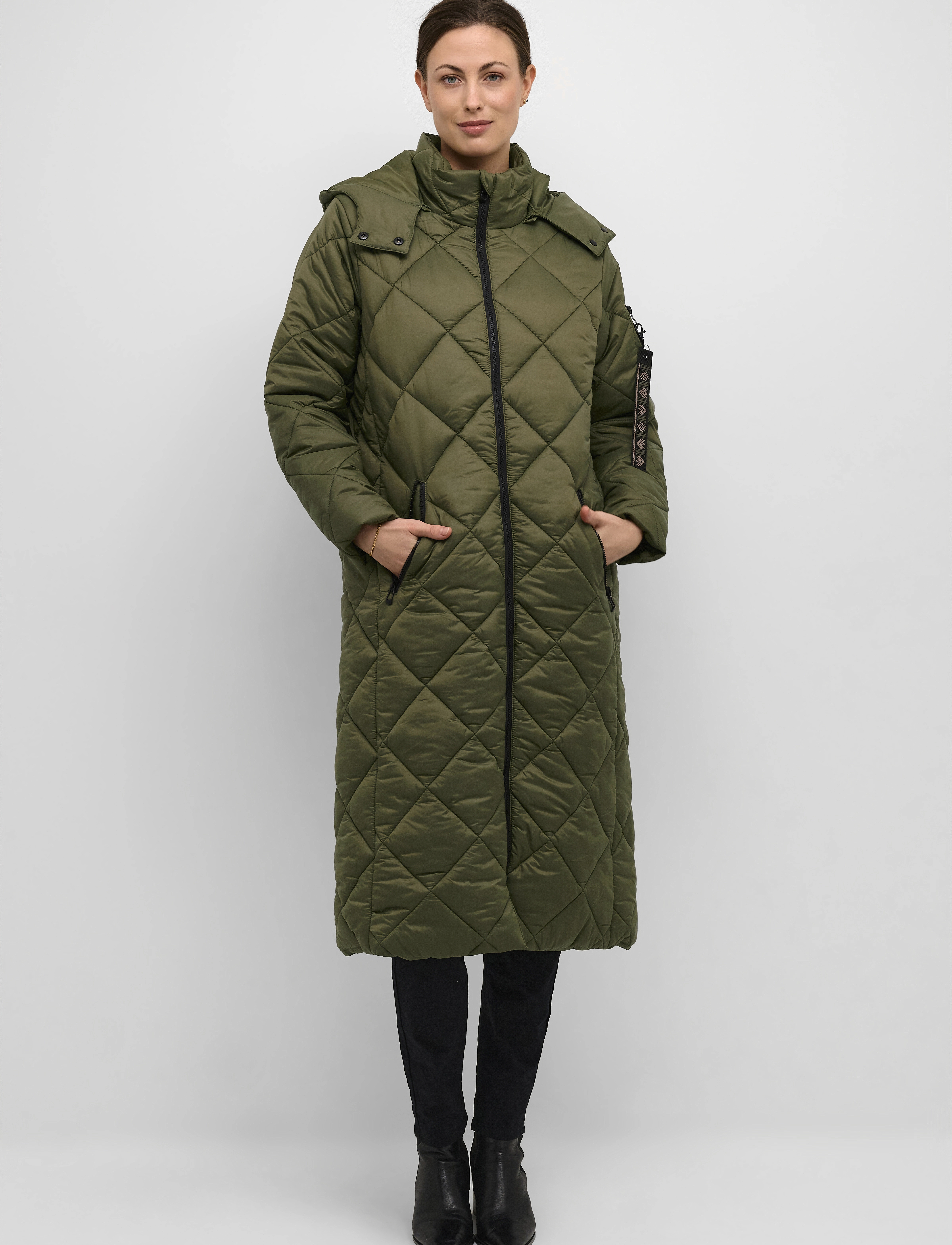 Cream - CRGaiagro Long Jacket - sea turtle - 2