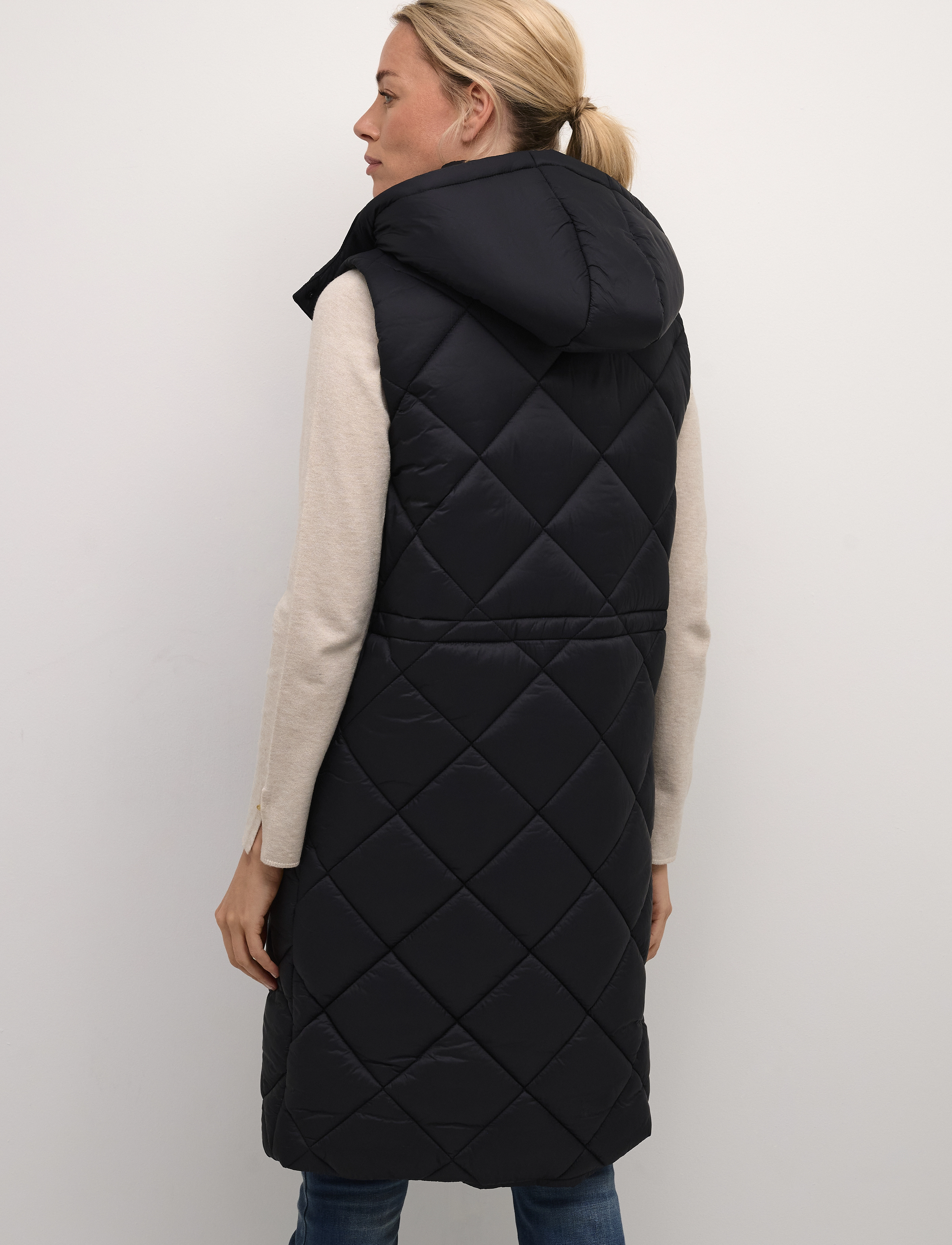 Cream - CRGaiagro Waistcoat - pitch black - 5